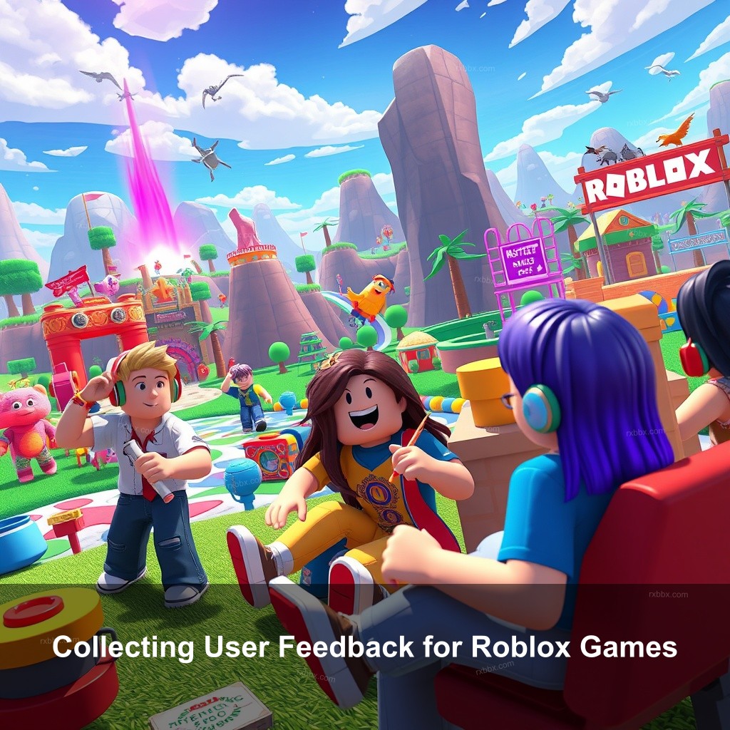 Collecting User Feedback for Roblox Games