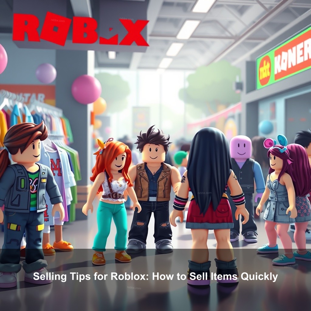 Selling Tips for Roblox: How to Sell Items Quickly