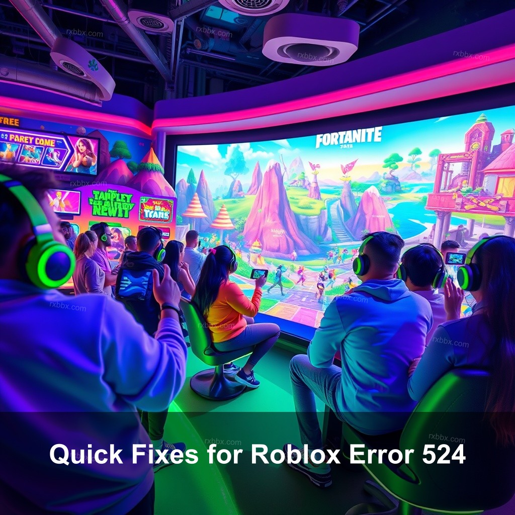 Quick Fixes for Roblox Error 524