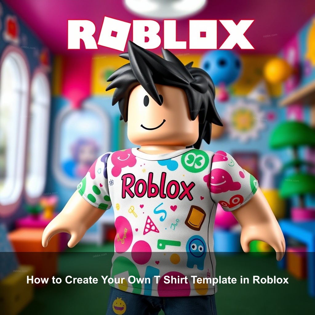 How to Create Your Own T Shirt Template in Roblox