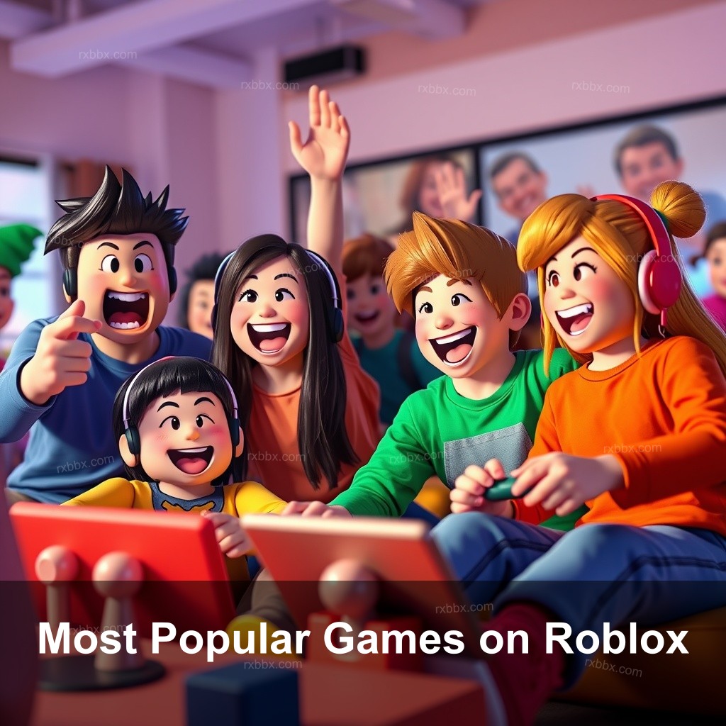 Most Popular Games on Roblox