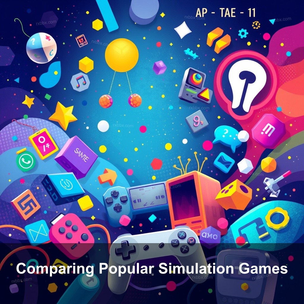 Comparing Popular Simulation Games