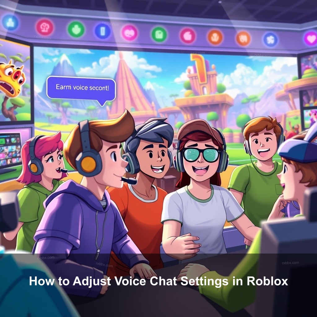 How to Adjust Voice Chat Settings in Roblox