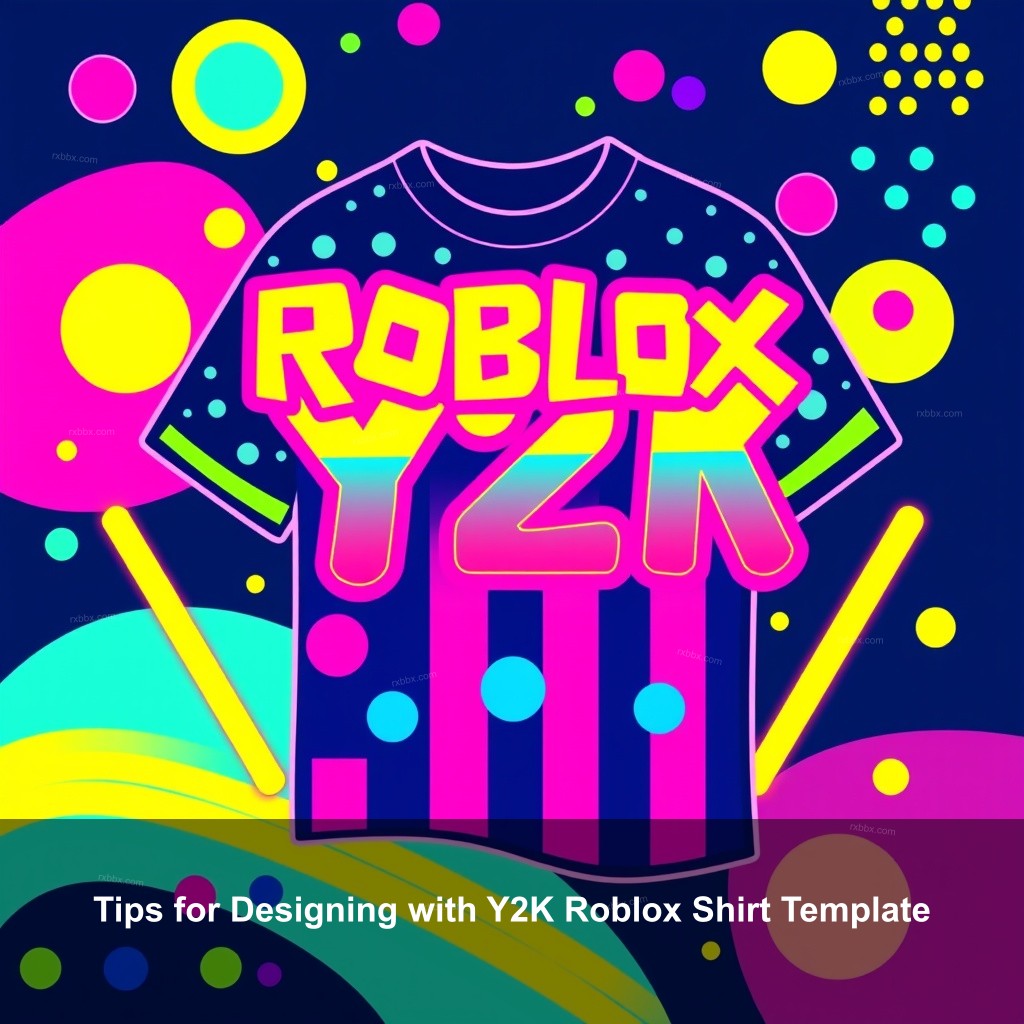 Tips for Designing with Y2K Roblox Shirt Template