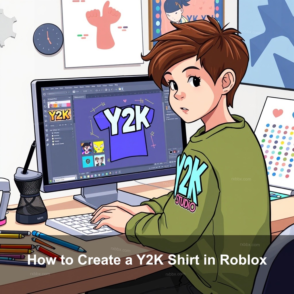 How to Create a Y2K Shirt in Roblox