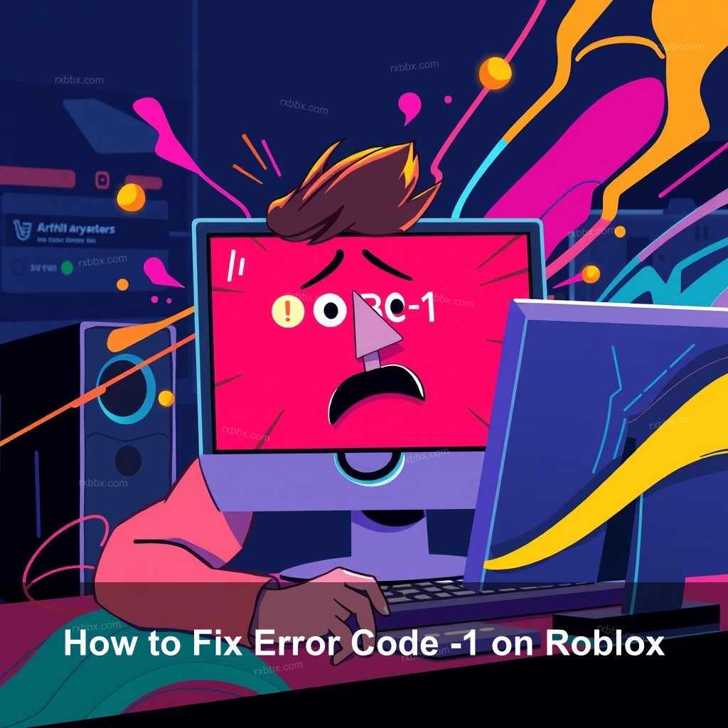 How to Fix Error Code -1 on Roblox