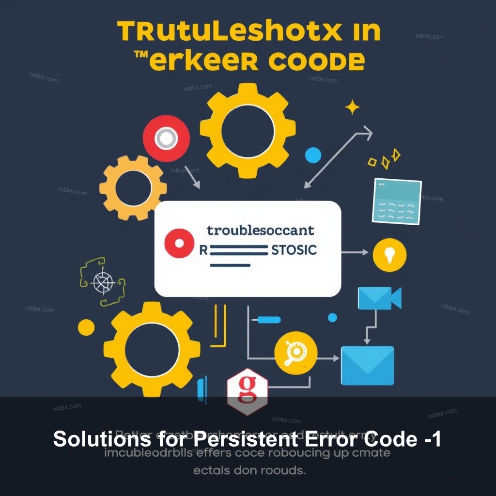 Solutions for Persistent Error Code -1