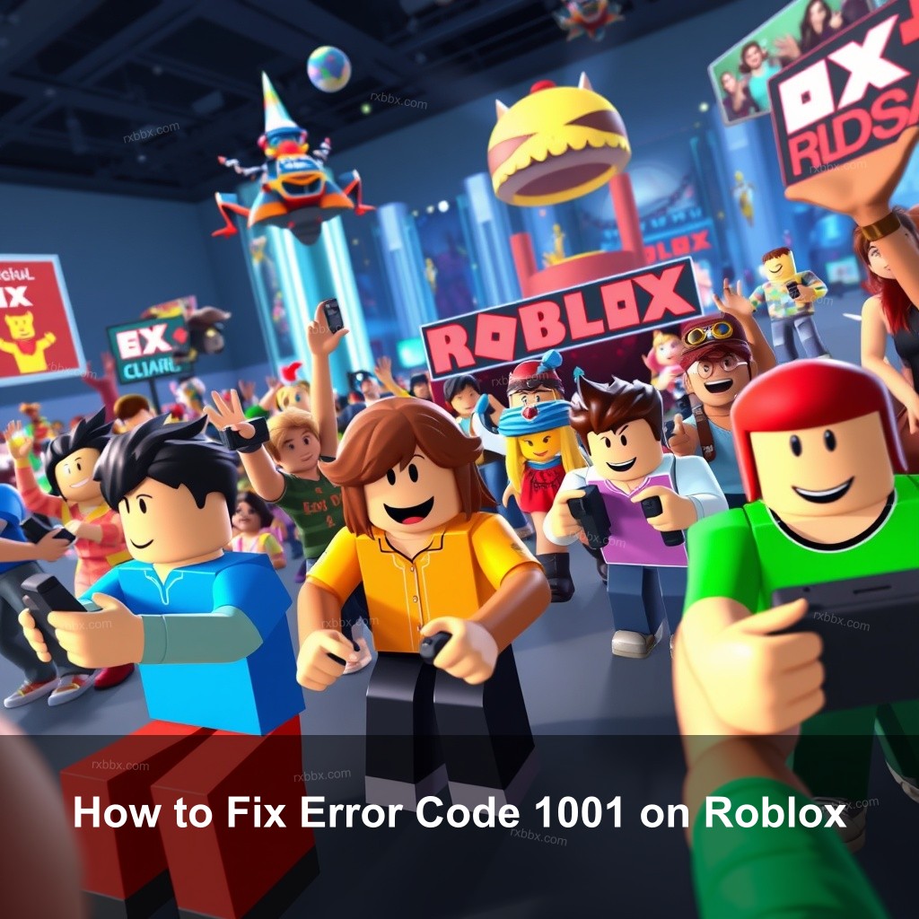 How to Fix Error Code 1001 on Roblox