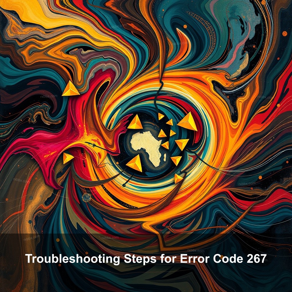 Troubleshooting Steps for Error Code 267