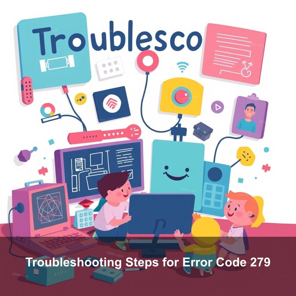 Troubleshooting Steps for Error Code 279