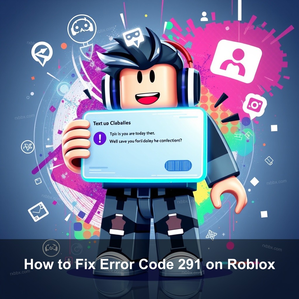 How to Fix Error Code 291 on Roblox