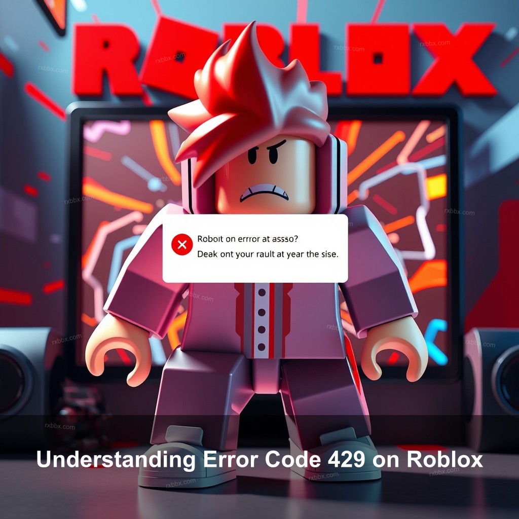 Understanding Error Code 429 on Roblox